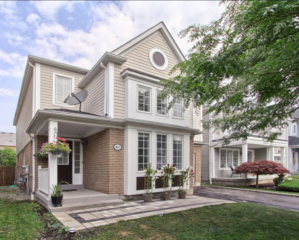 Exterior of 85 Handley Crescent, Ajax